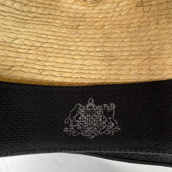 STETSON Staycation Fedora - Two Tone Straw Hat - Resort Summer Vacation - Size S - Picture 6 of 9